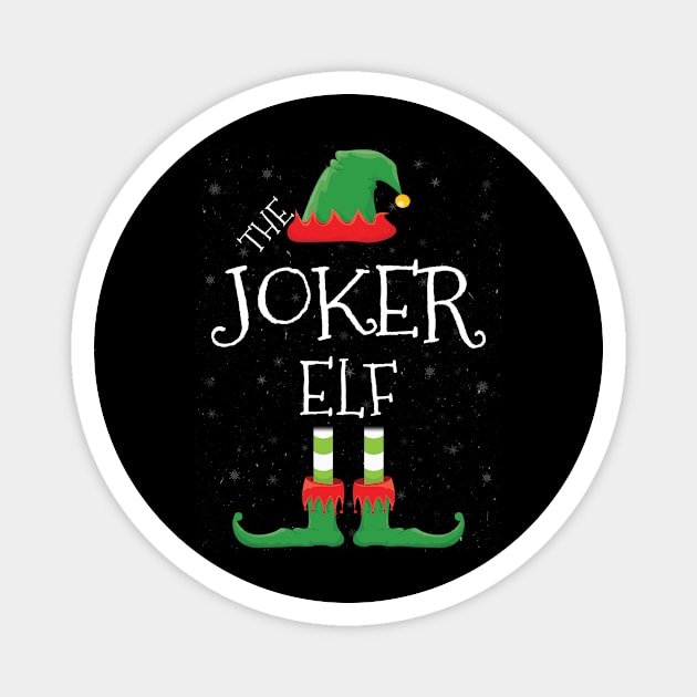 JOKER Elf Family Matching Christmas Group Funny Gift Magnet by tabaojohnny